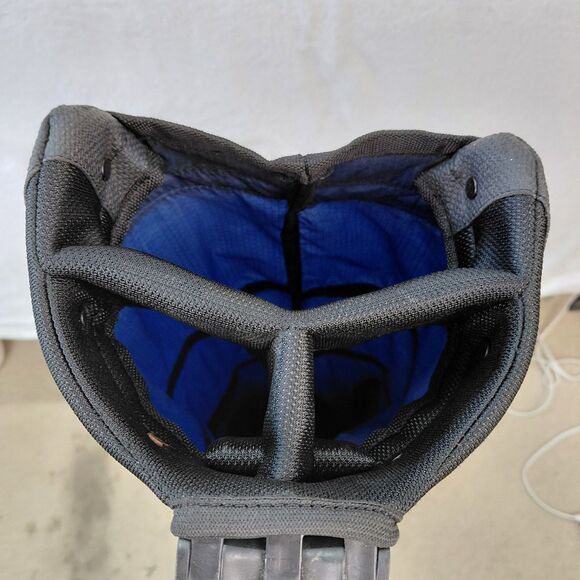 VTG PING MOON-LITE Golf Bag Blue 3 Way Karsten Sunday Range Travel John Wooden - Picture 11 of 12